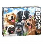 Quebra cabeça 500 peças Selfie Pets - Grow Quebra cabeça 500 peças Selfie Pets - Grow